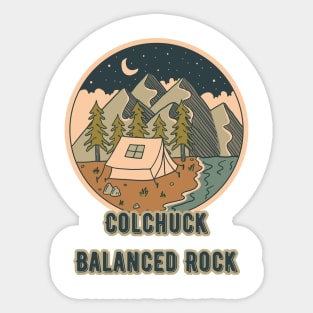 Colchuck Balanced Rock Sticker